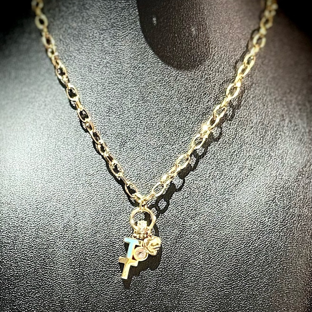 Gold Charm Necklace